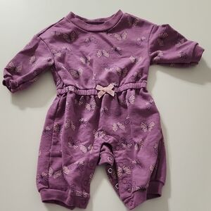 Carter's Child of Mine Purple Baby Outfit